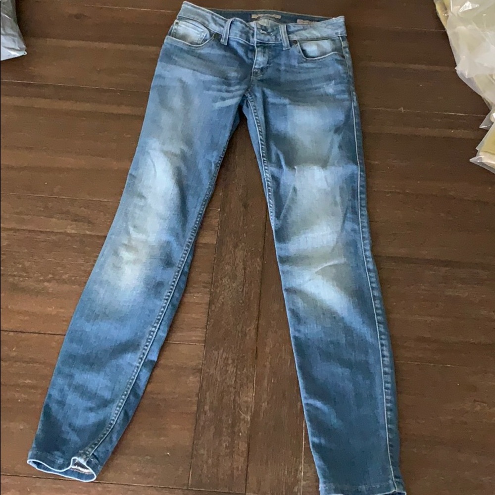 Guess Power skinny low rise jeans
